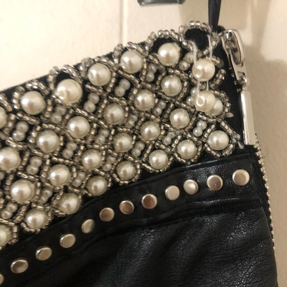 River Island pearl embellished wide leg pants (6) - Picture 7 of 8